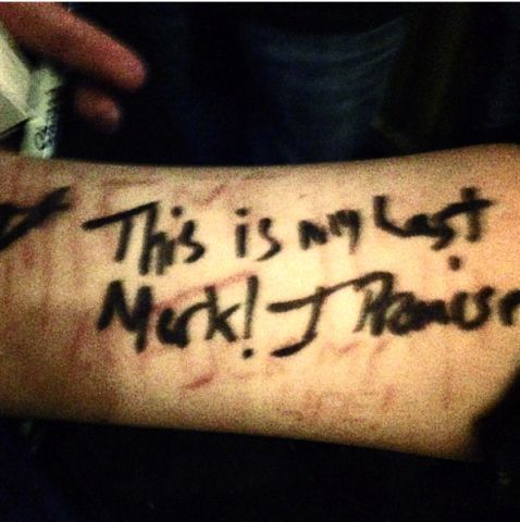 this is my last mark
