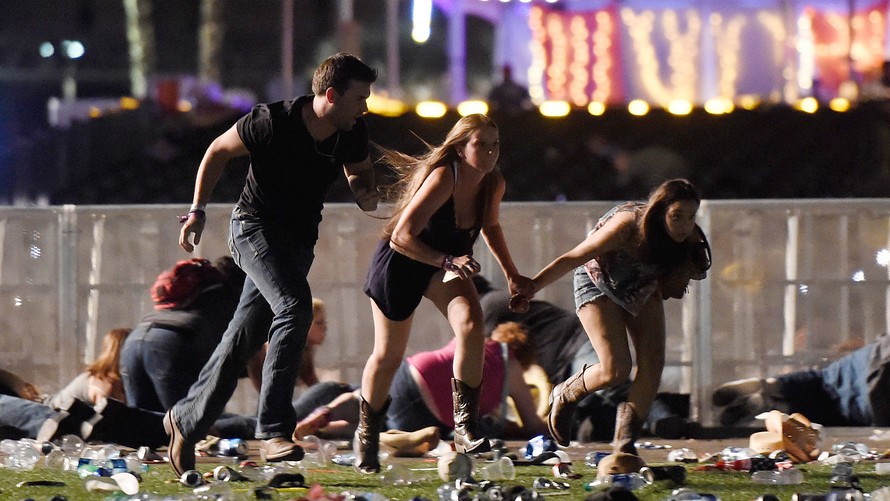 Las Vegas Attack, October 1, 2017. Photo Courtesy of Getty images