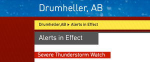 Drumheller-storm-warning-alert