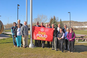 polio flag
