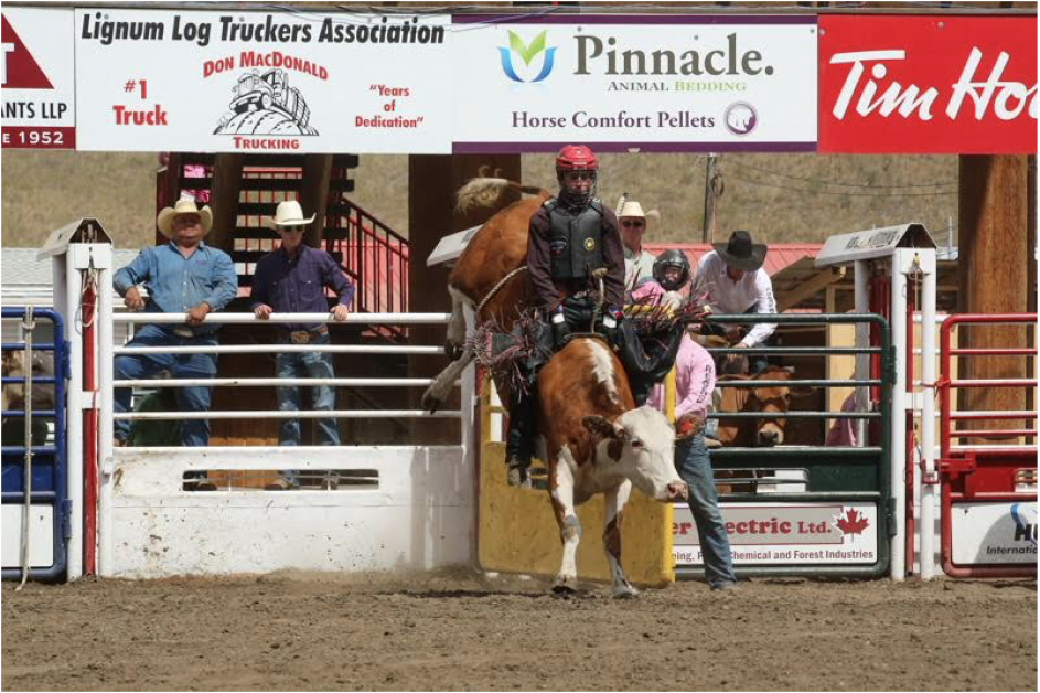 Matt Howard of Drumheller, AB, makes his third appearance at the Calgary Stampede