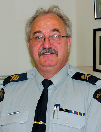Drumheller’s former RCMP Detachment commander has taken on some interesting roles as he transitions on to retirement.