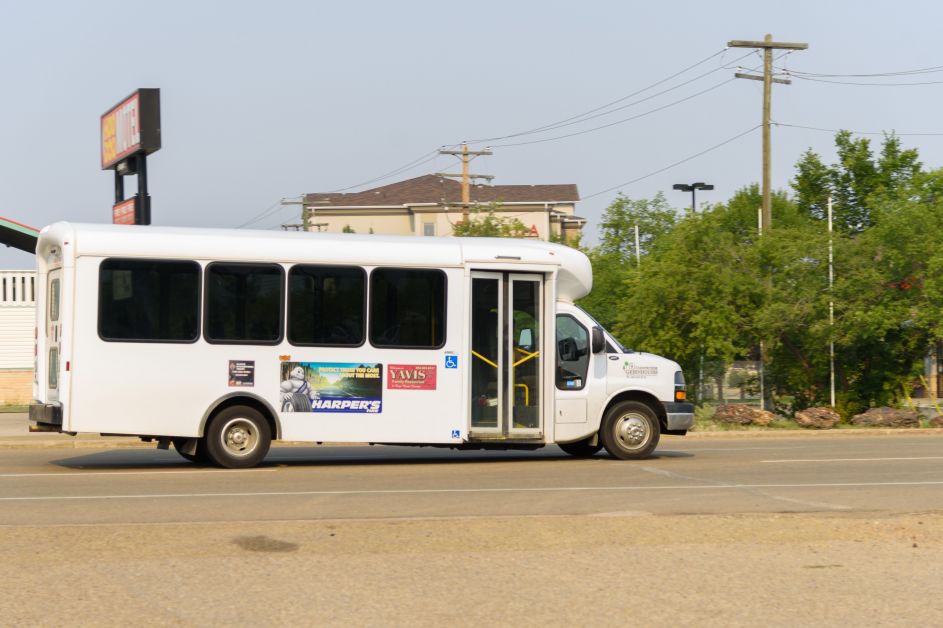 Valley Bus passing by