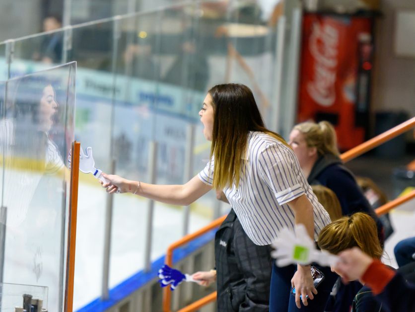 Brooks Bandits fans got heated, yelling at the refs after a 'bad call'. The Drumheller Dragons faced off against the Brooks Bandits for Game 4 of the second round of playoffs on Tuesday, March 20. This game was the final do or die for the Dragons as the Bandits won the last three games. The Dragons came out on top and won 3 – 2. Mailphoto by Terri Huxley