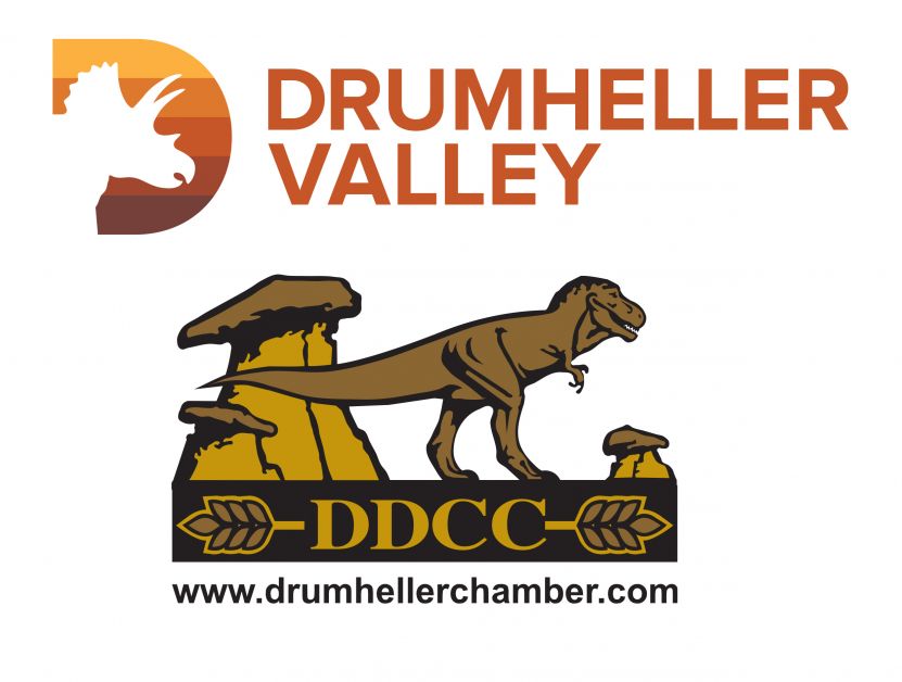 Drumheller Logo Colour Hor