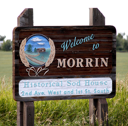Morrin WelcomeSign