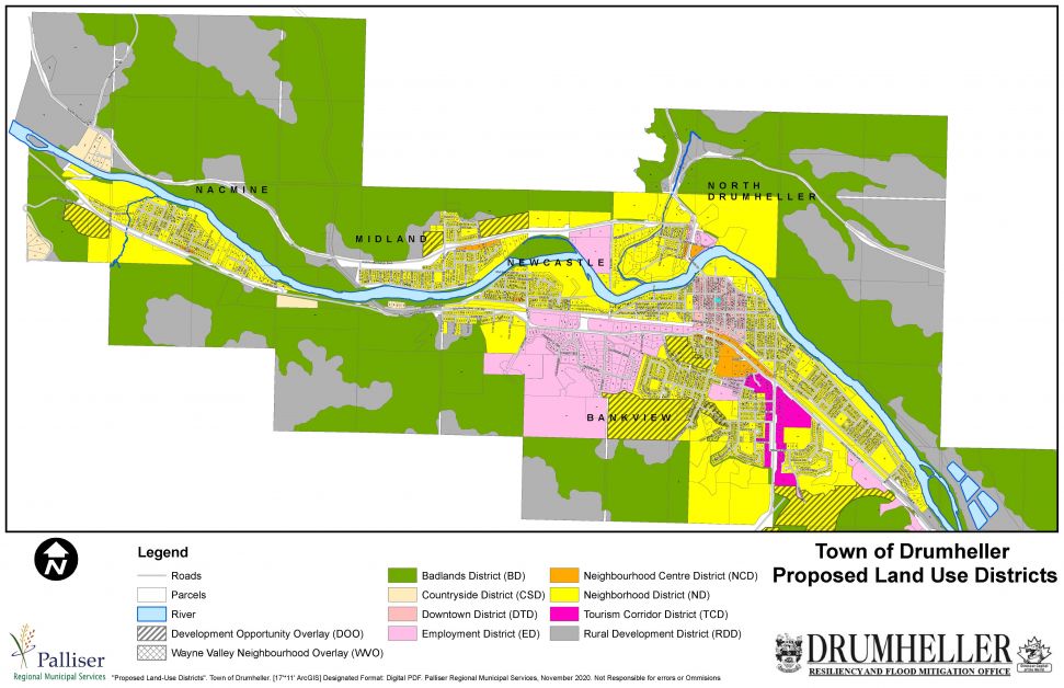 Palliser LandUse map