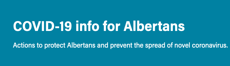 Screenshot 2020 03 18 COVID 19 info for Albertans
