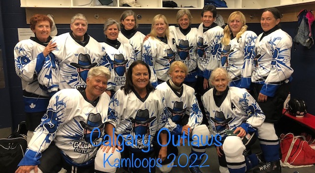 Ladies 60plus hockey team