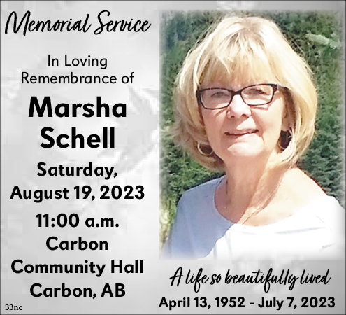 Marsha Schell Memorial Service