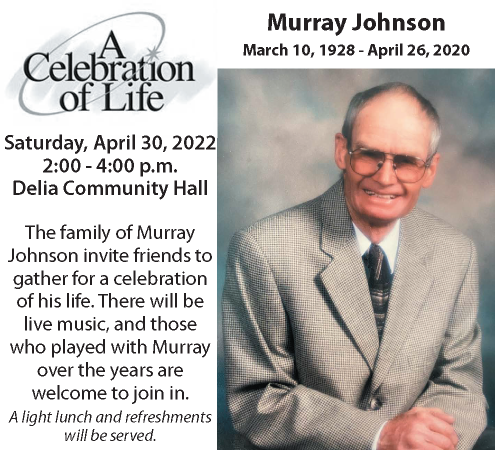 Murray Johnson Celebration of Life