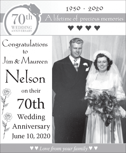 Nelson 70th anniversary