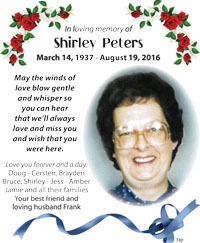Shirley Peters colour