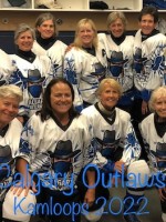 Ladies 60plus hockey team